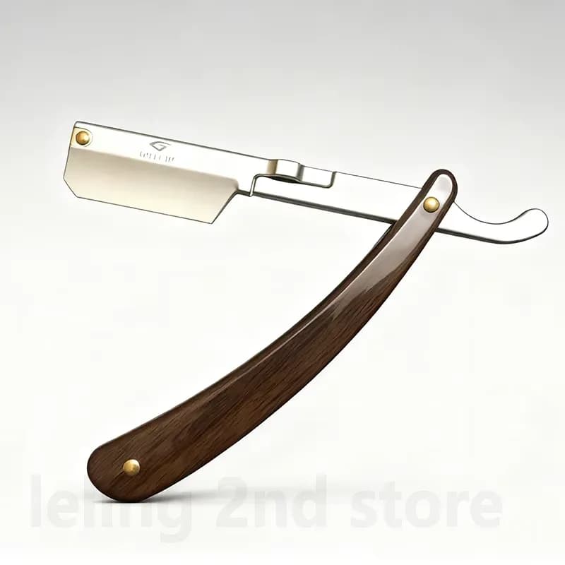 Stainless Steel Folding Straight Razor