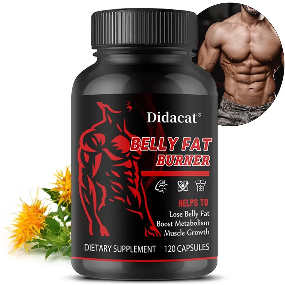 Stimulant-Free Belly Fat Burner Capsules for Men