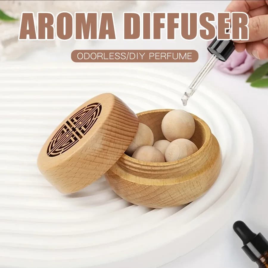 Portable Wooden DIY Fragrance Box