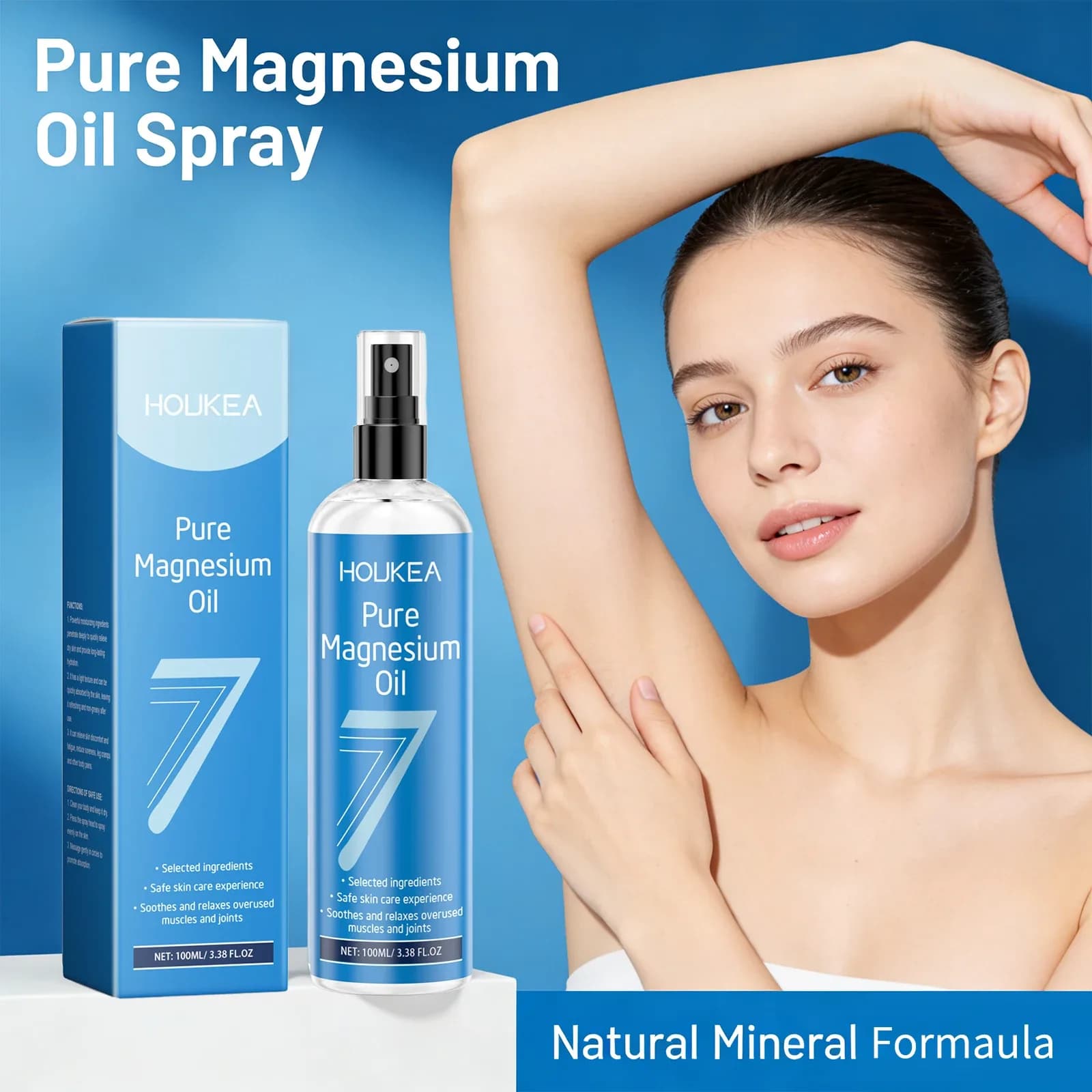 Magnesium Oil Spray for Muscle & Joint Relief