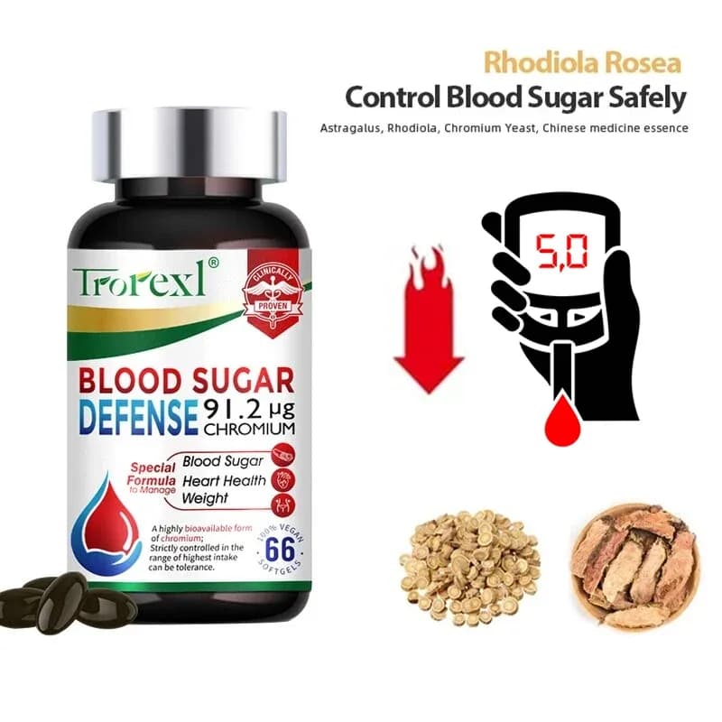Blood Sugar Defense Diabetes Capsules