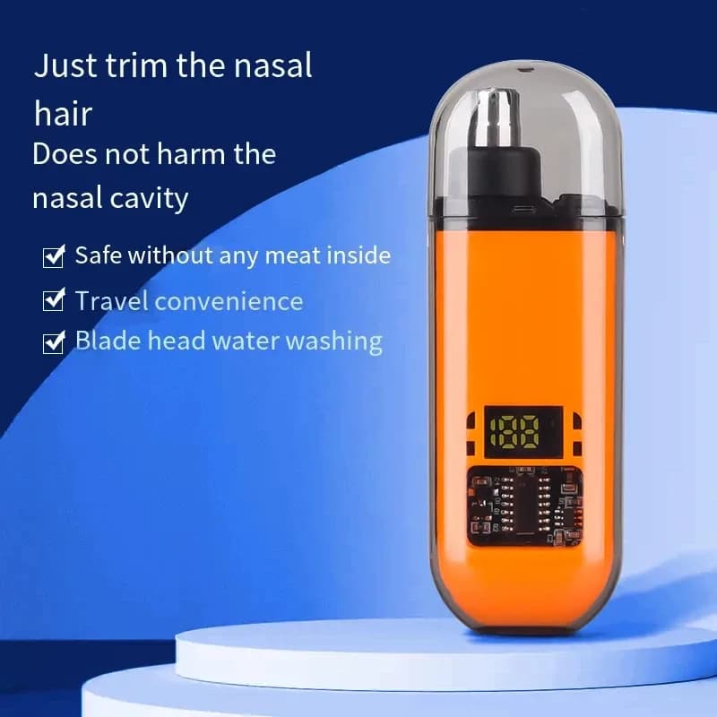 Rechargeable Portable Nose & Ear Hair Trimmer
