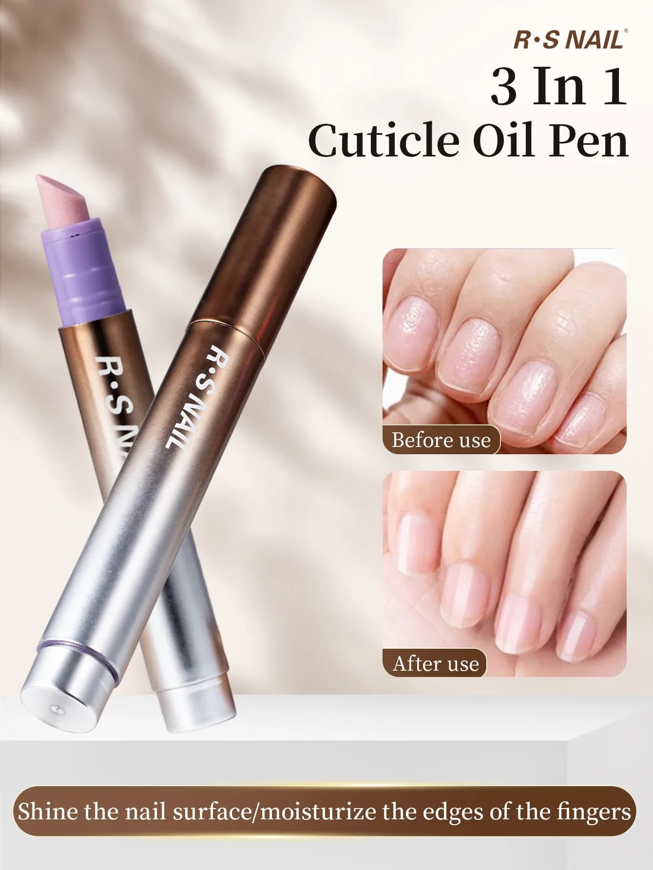 3-in-1 Cuticle Oil Pen – Nourish & Moisturize Nails