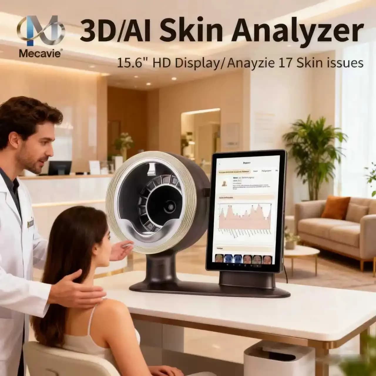 AI Skin Analyzer Scanner