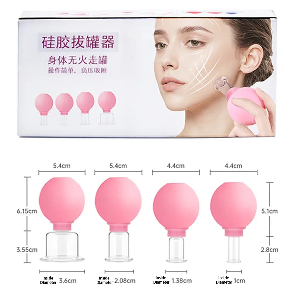 Facial Cupping Set with Eye Massage Vacuum