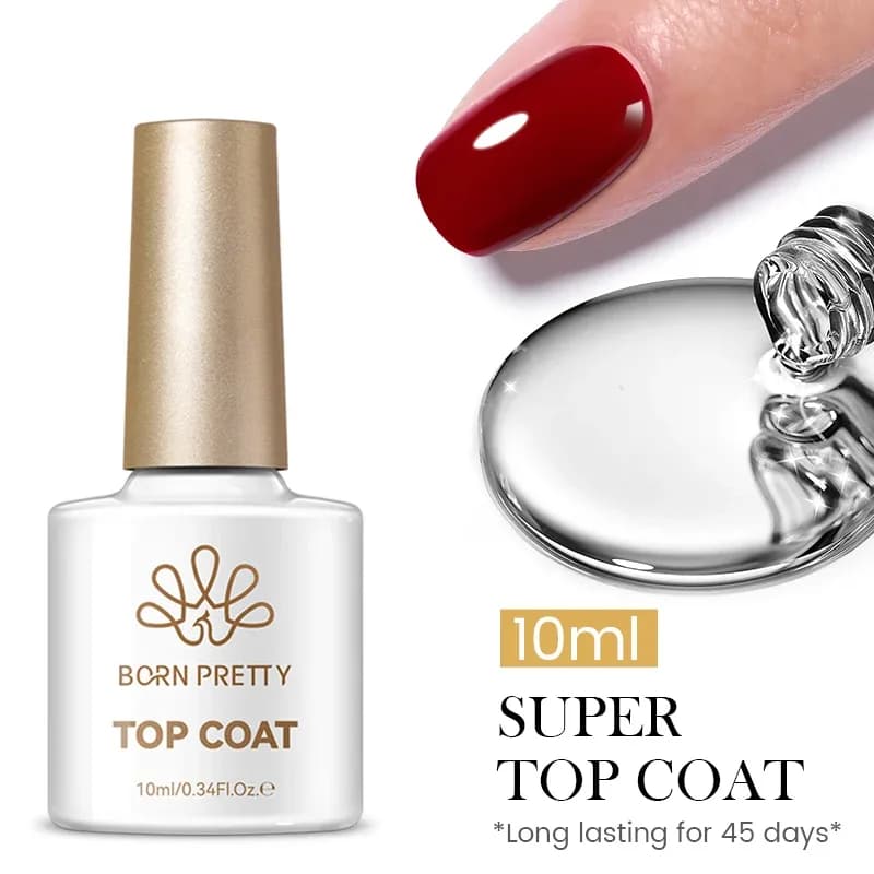 Born Pretty Rubber Gel Top Coat – 10 ml