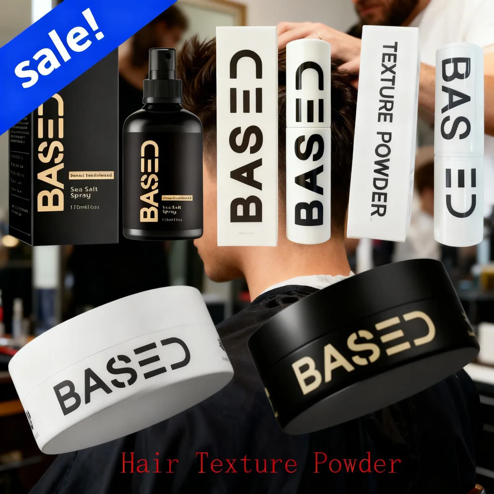 Sea Salt Hair Spray for Texture & Volume