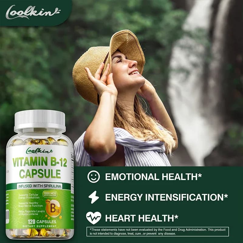 bottle of methylcobalamin vitamin b12 capsules — image 3