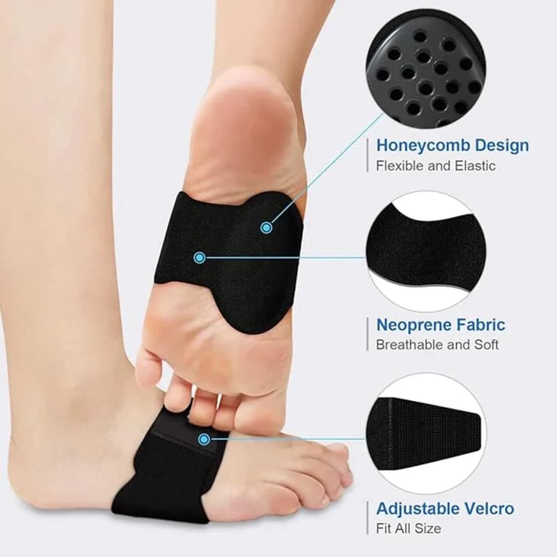 Arch Pad Support for Flat Foot Correction (Pair)