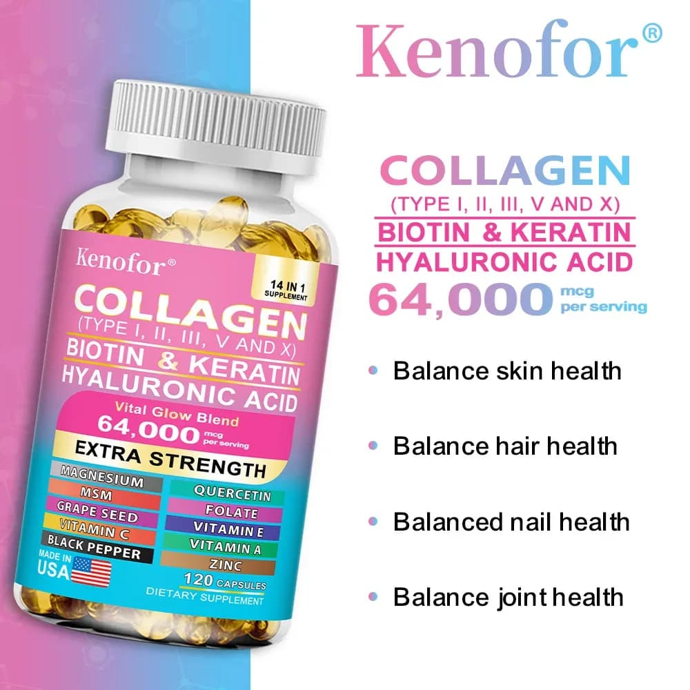 Multi Collagen Capsules with Biotin & Hyaluronic Acid