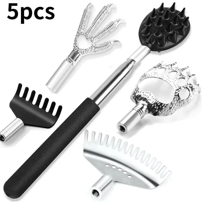 Telescopic Back Scratcher – Extendable Itch Relief Tool