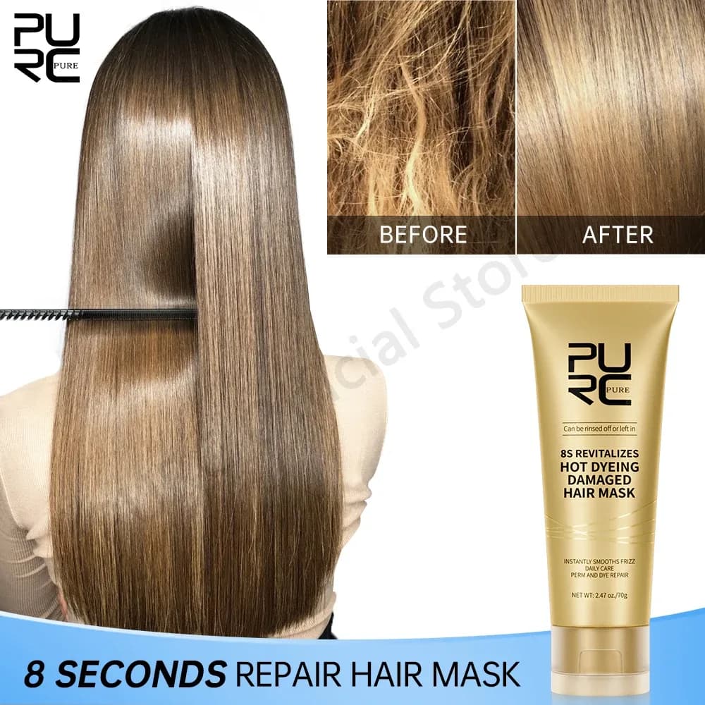 8‑Second Keratin Smoothing Hair Mask