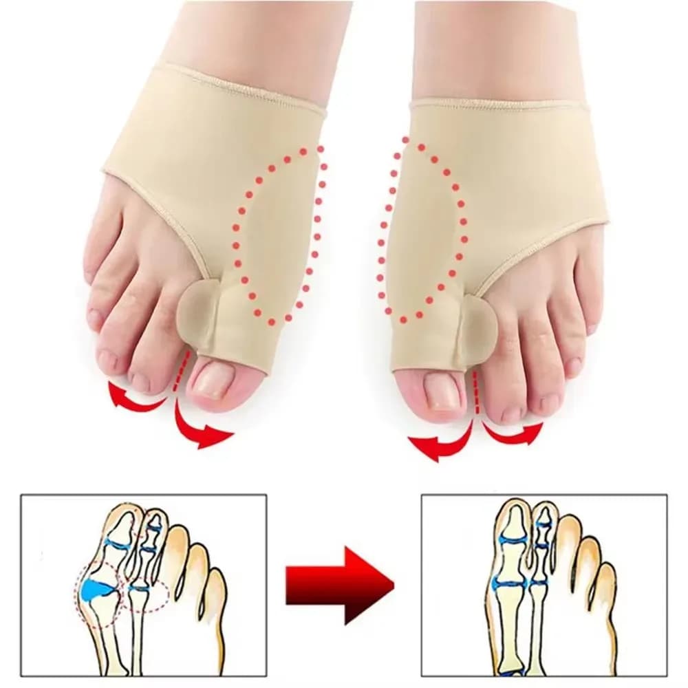 Toe Separator Set for Bunion and Hammer Toe Relief