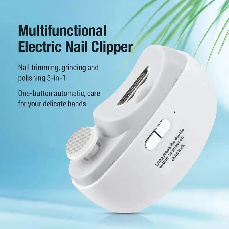 Electric Nail Clipper with Light