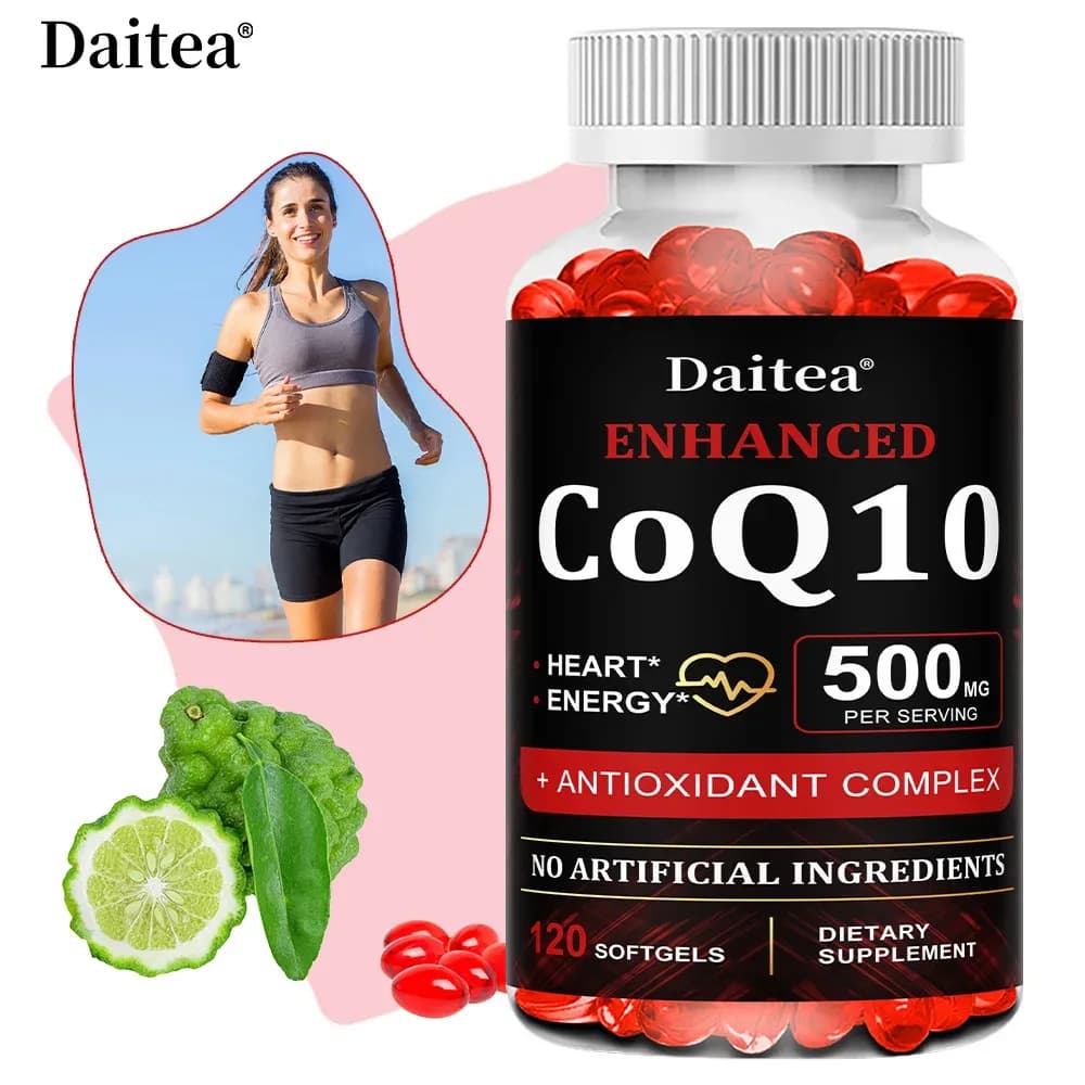 CoQ10 500 mg High‑Absorption Supplement