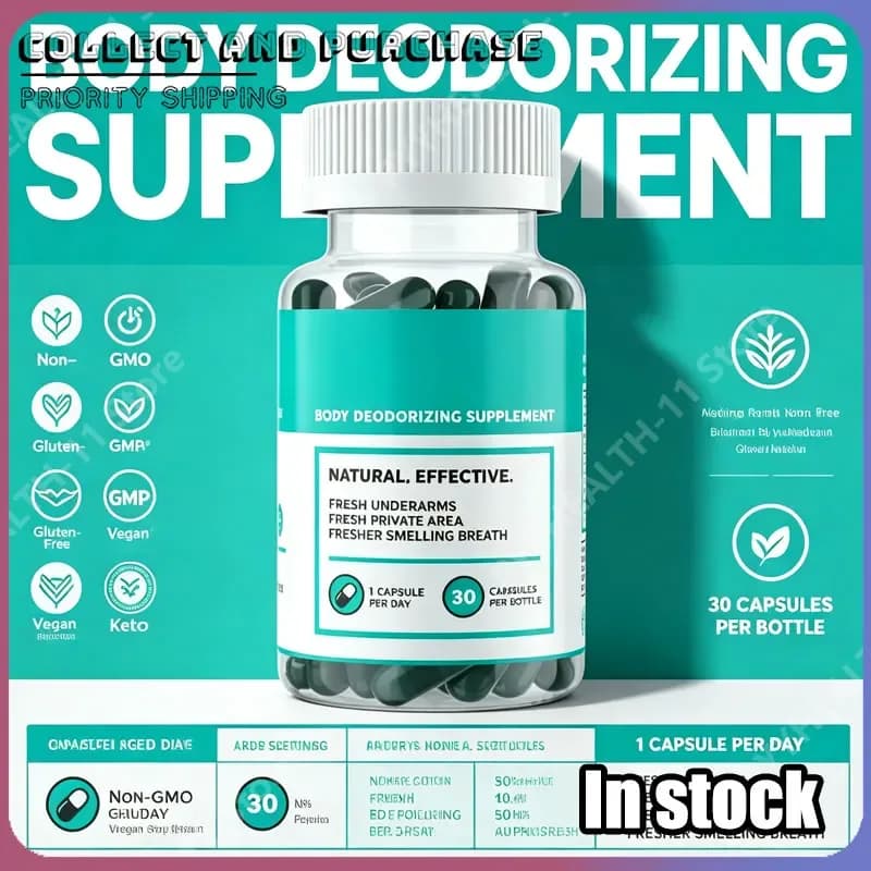 Chlorophyll Capsules – Plant‑Based Digestive & Skin Support