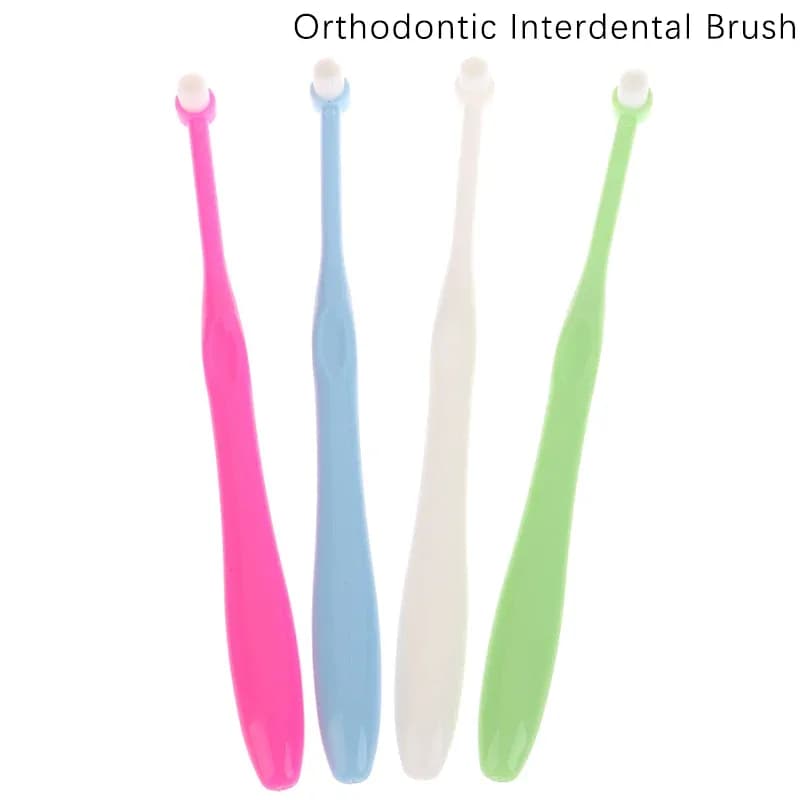Soft Interdental Brush – Single Beam for Orthodontic Care