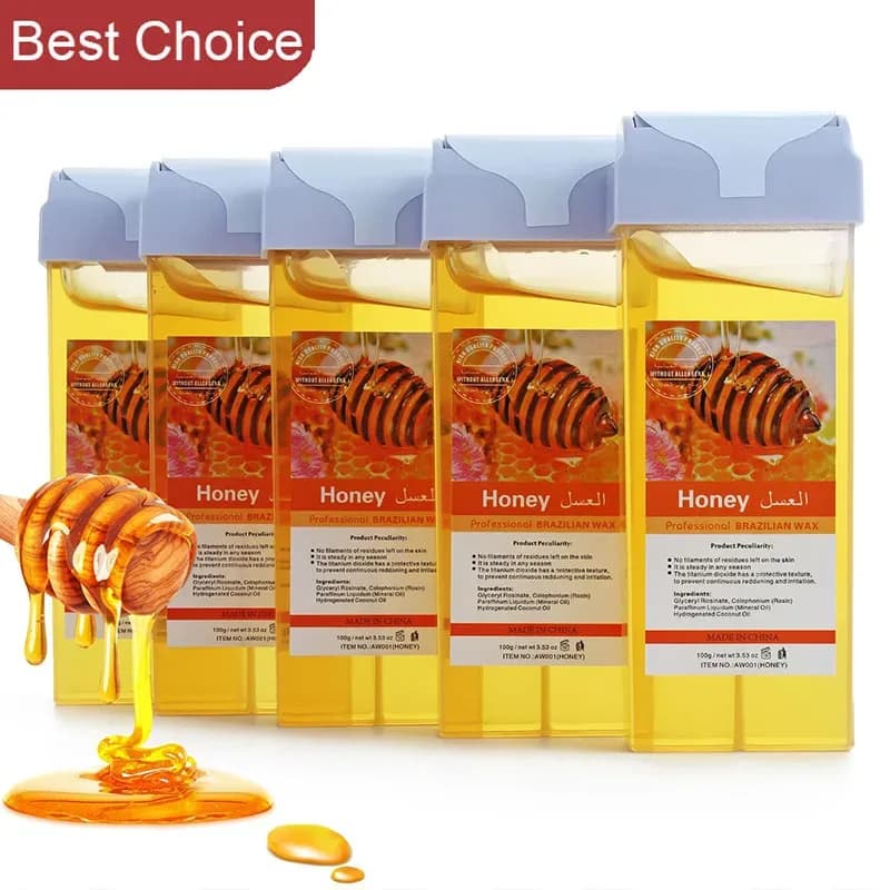 Honey & Aloe Vera Painless Roll-On Wax Cartridge