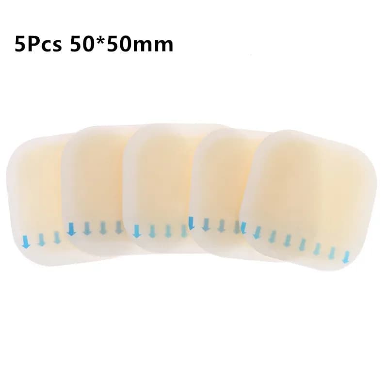 Hydrocolloid Gel Heel Blister Plasters – 5 pcs (Pack of 24)