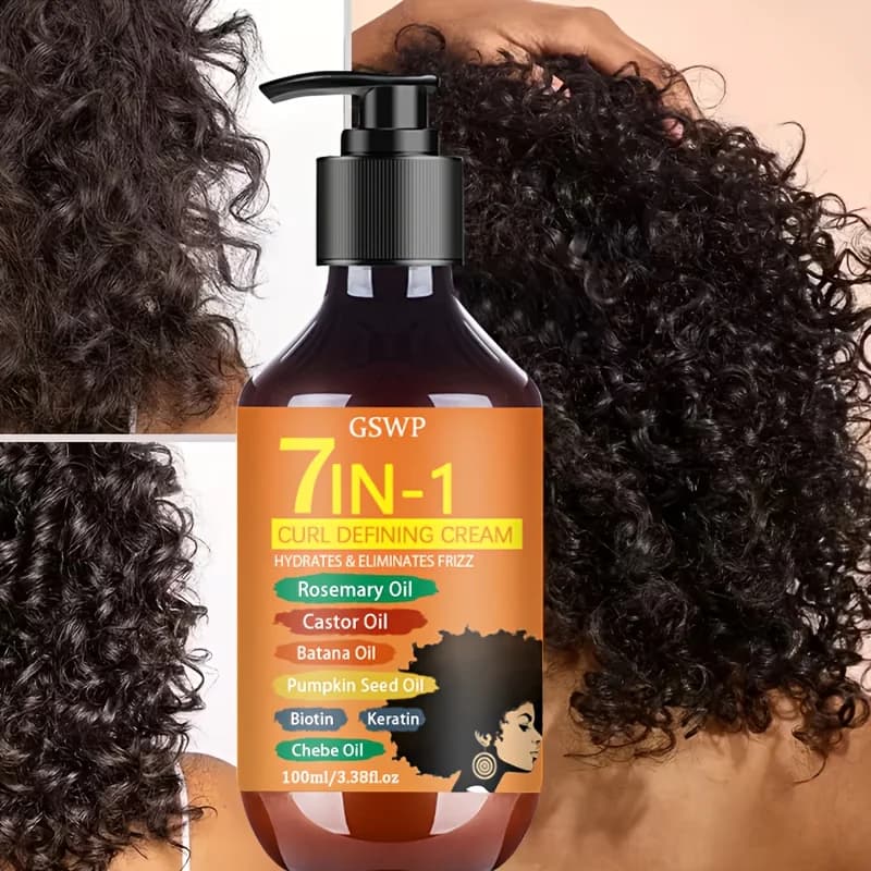 7-in-1 curl-defining moisturizing cream tube — image 4