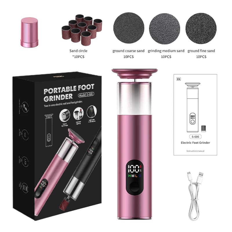electric foot file and nail polisher — image 8