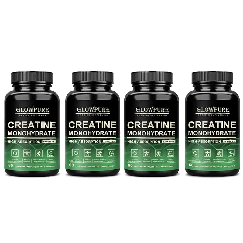 creatine monohydrate capsules bottle — image 7
