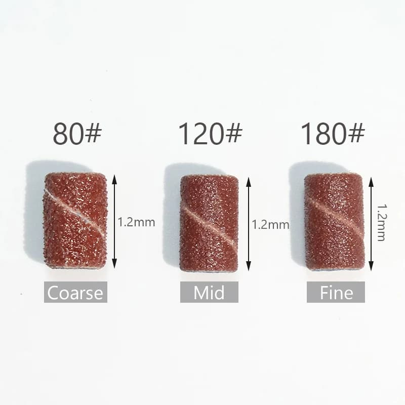 Nail sanding ring bands for electric manicure drill — image 4