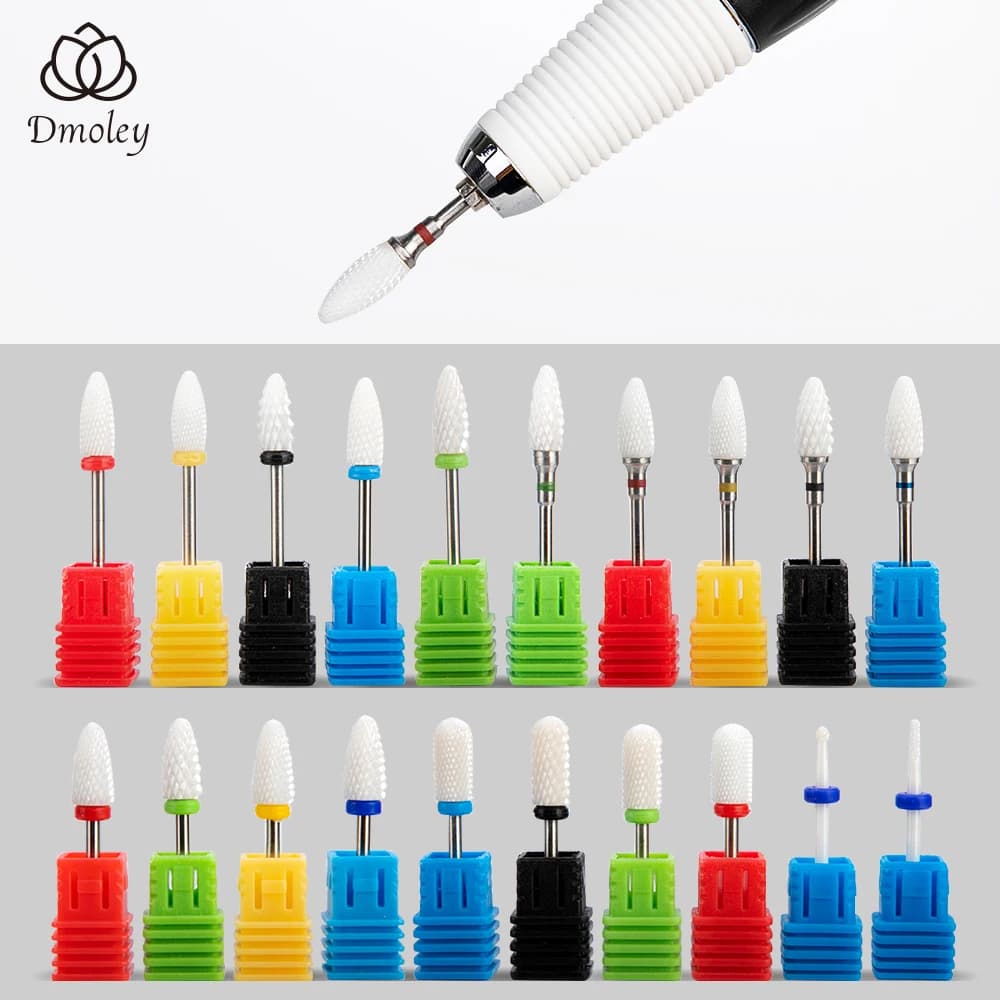 ceramic nail drill bit for electric manicure drill — image 4