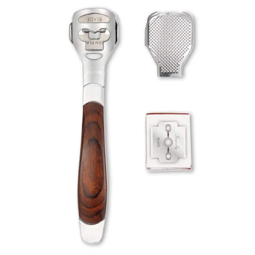 Stainless steel foot callus shaver with 10 blades — image 7