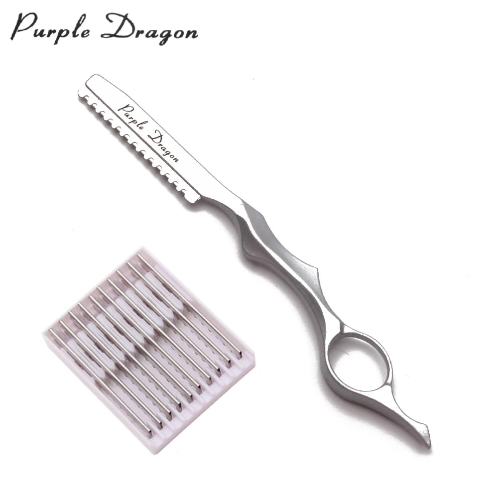 Purple Dragon 10‑blade professional barber razor — image 2