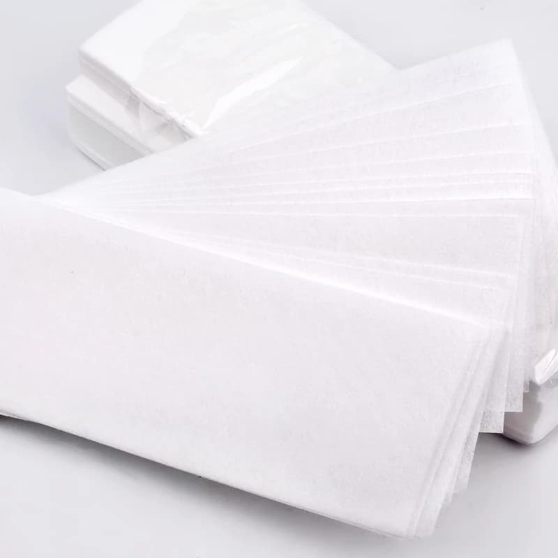 Pack of 100 nonwoven wax strips — image 5