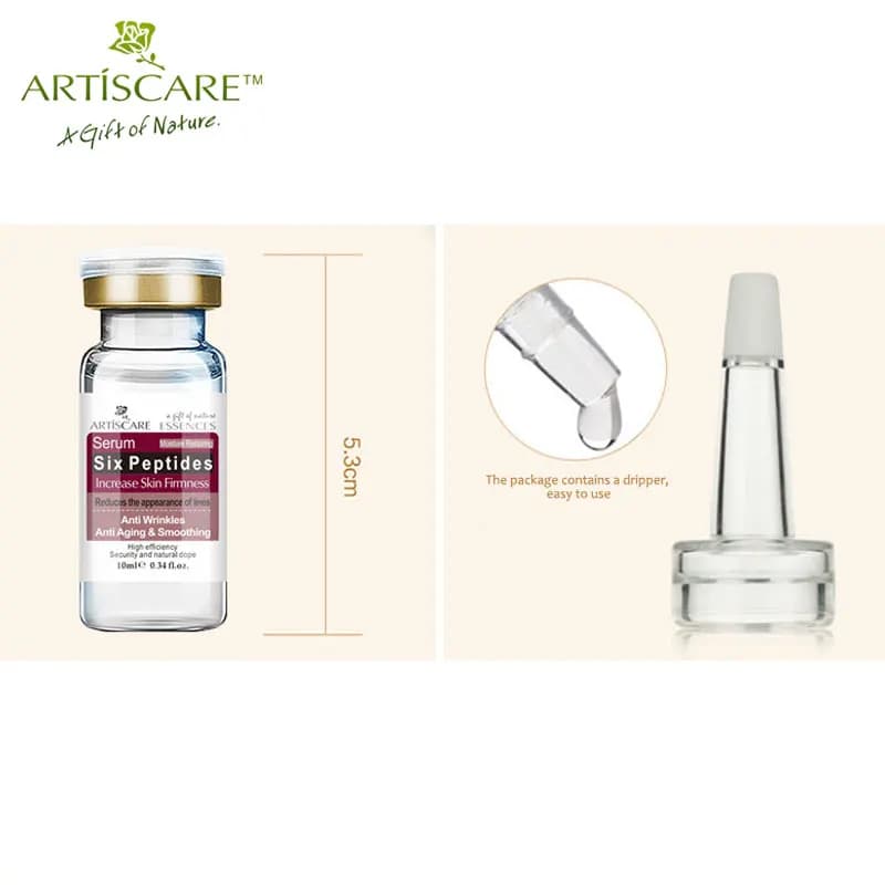 Artiscare six-peptide face serum bottles — image 3
