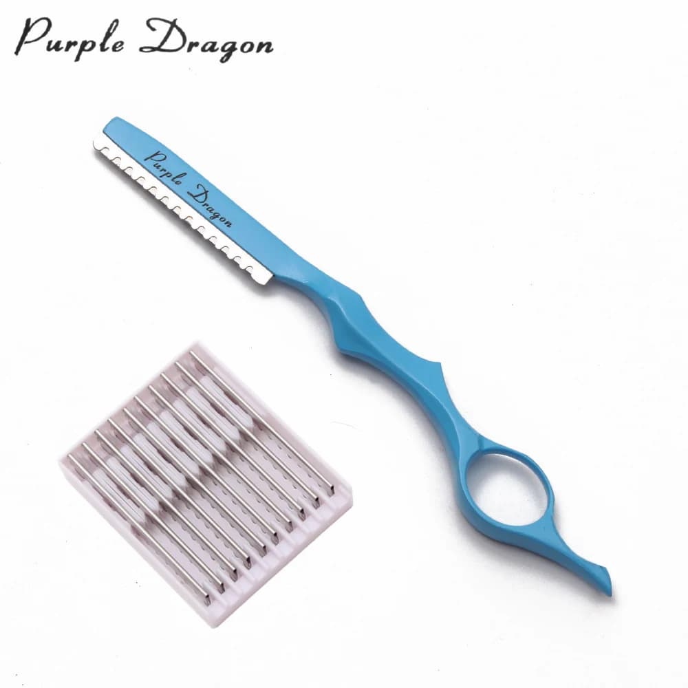 Purple Dragon 10‑blade professional barber razor — image 8