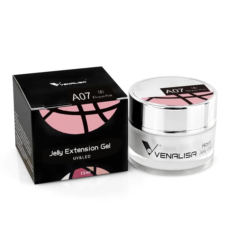 clear pearl glitter nail extension gel tube — image 6