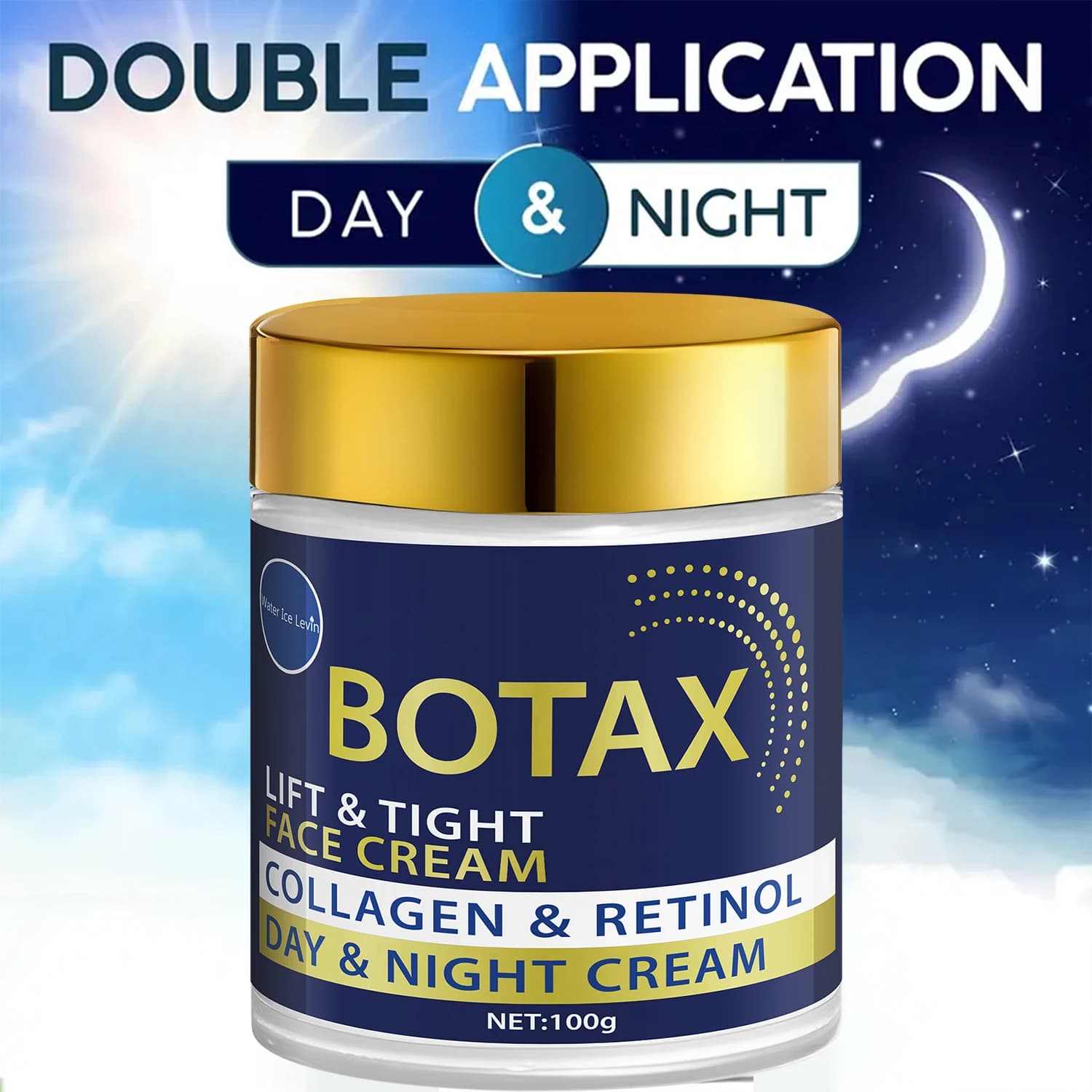 Dual-core retinol face cream tube — image 4