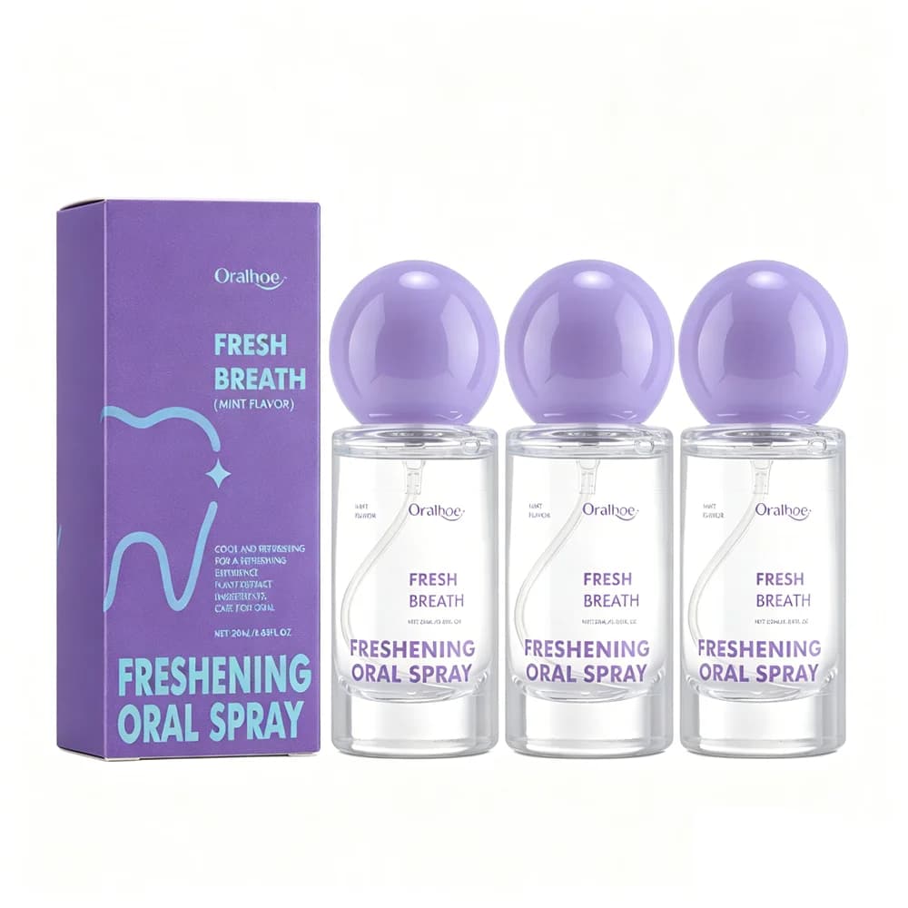 travel-sized mint oral spray bottle — image 8