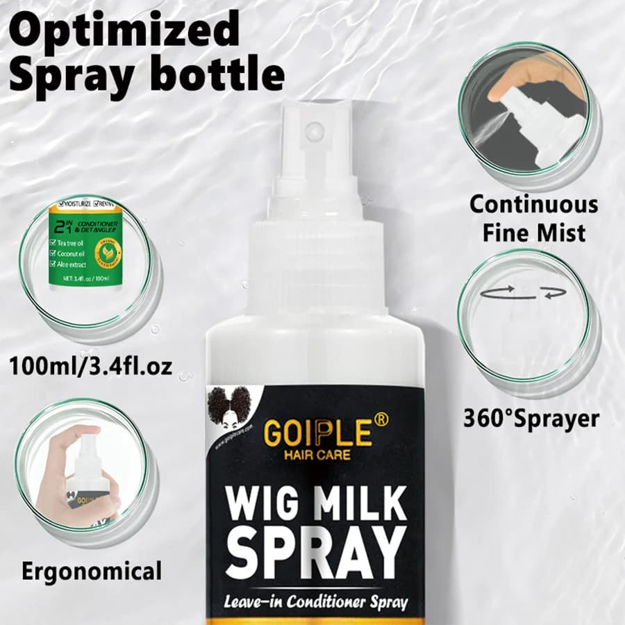 Wig Milk moisturizing spray bottle 100 ml — image 4