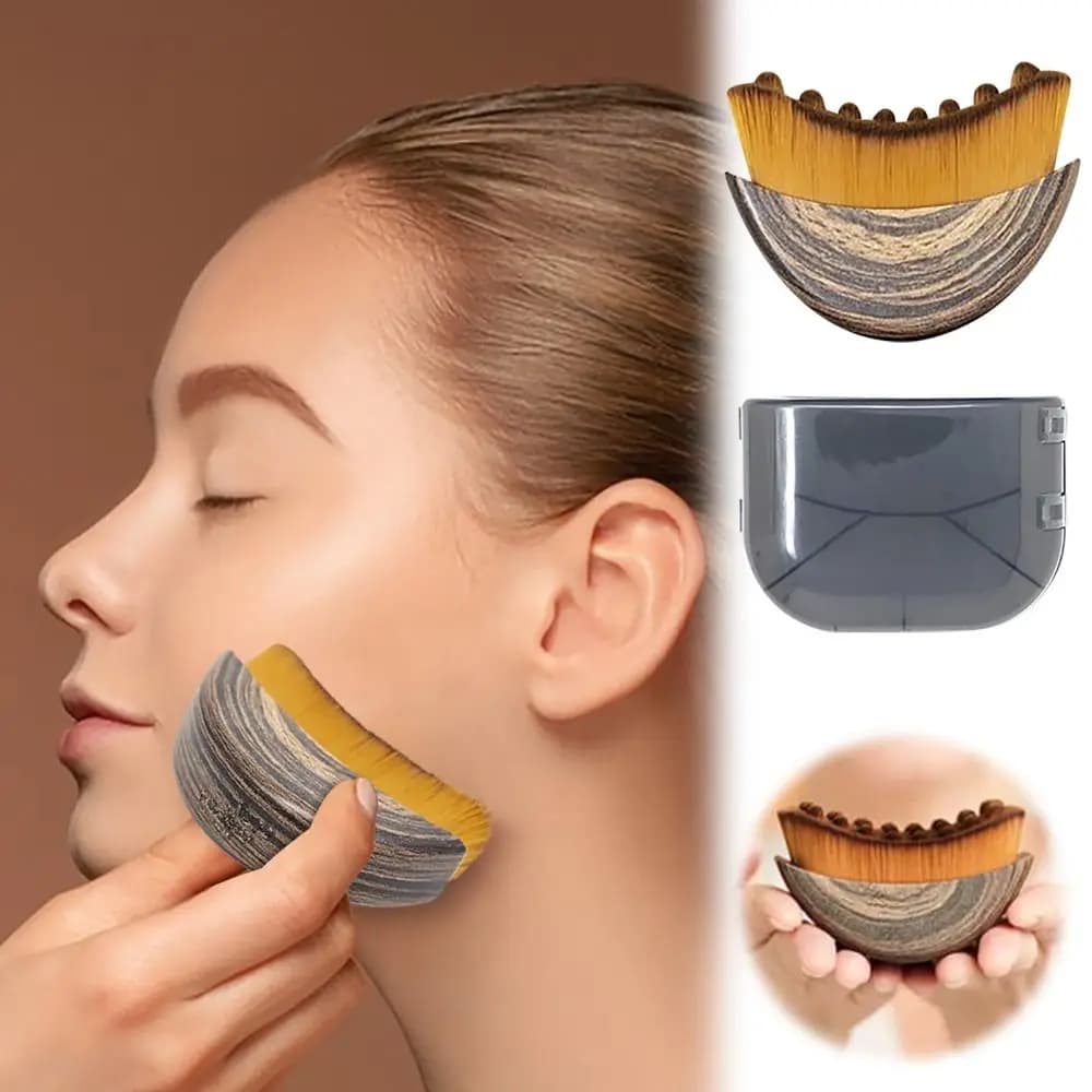portable lymphatic contour face brush — image 4