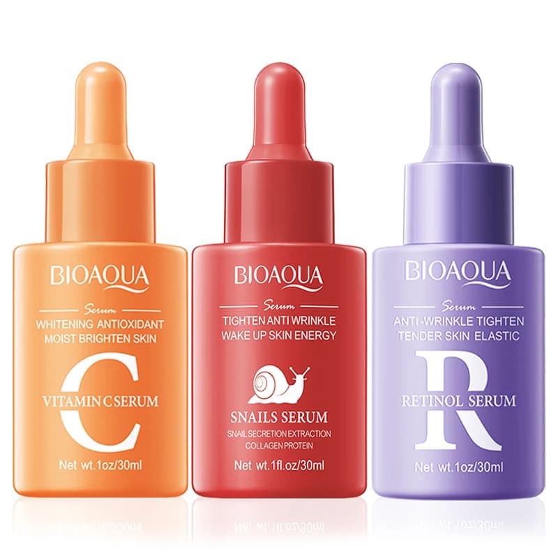 Vitamin C retinol hyaluronic acid serum bottle — image 1