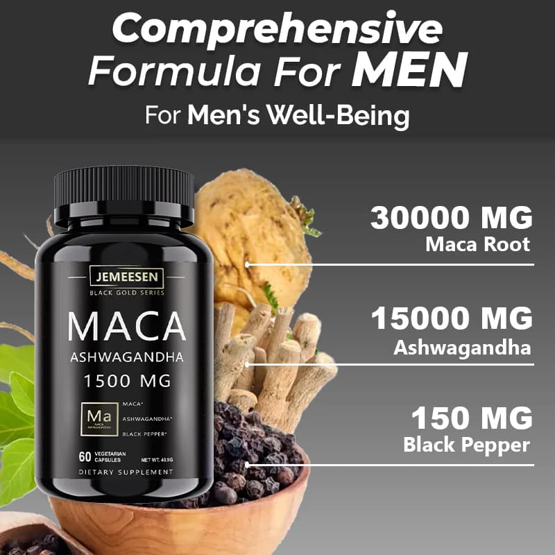 organic maca root powder capsules — image 3