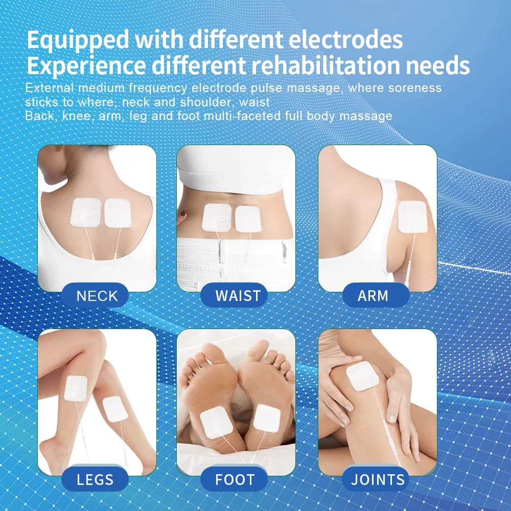 hand holding rechargeable EMS/TENS muscle stimulator — image 4
