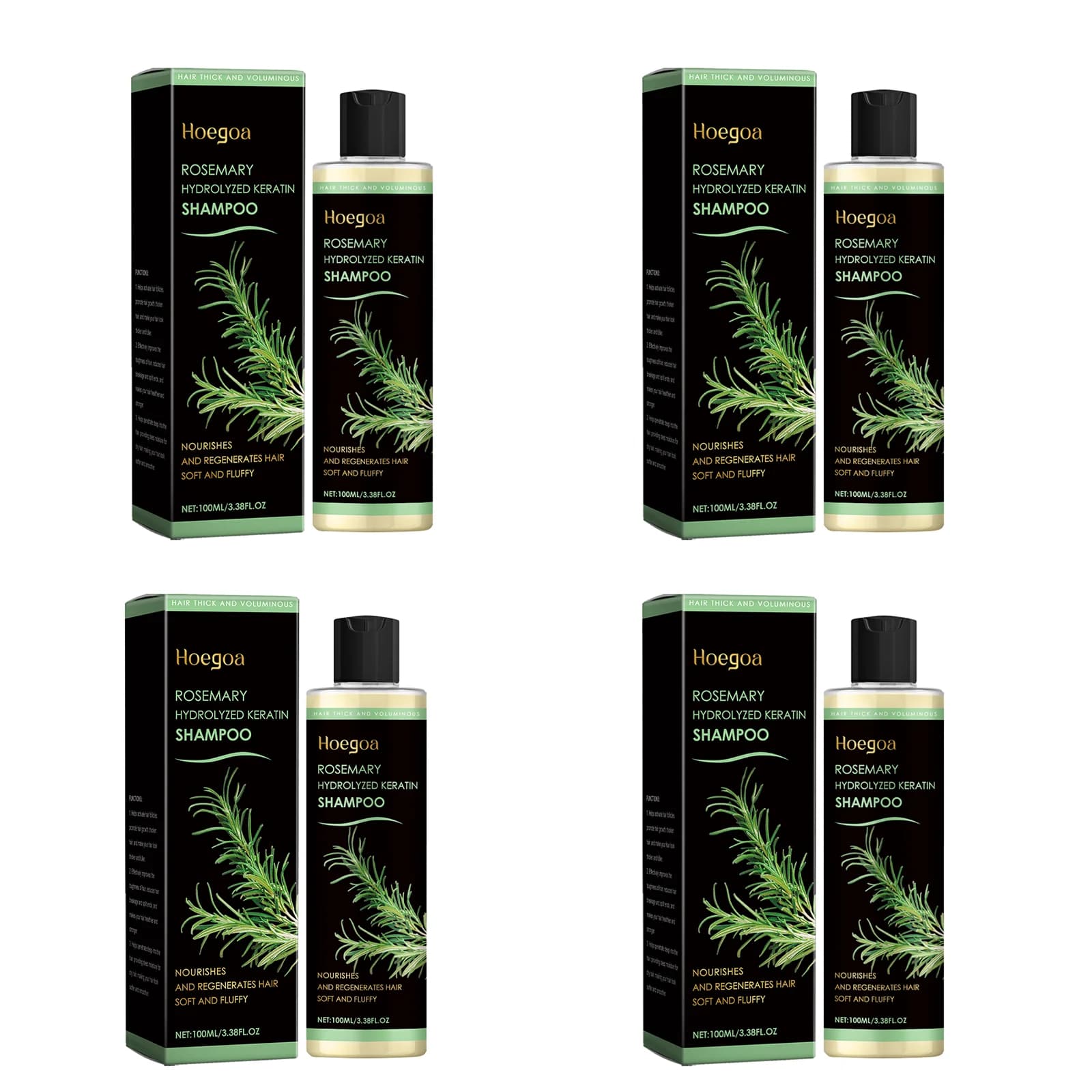 Rosemary shampoo bottle for soothing scalp and anti-dandruff — image 8