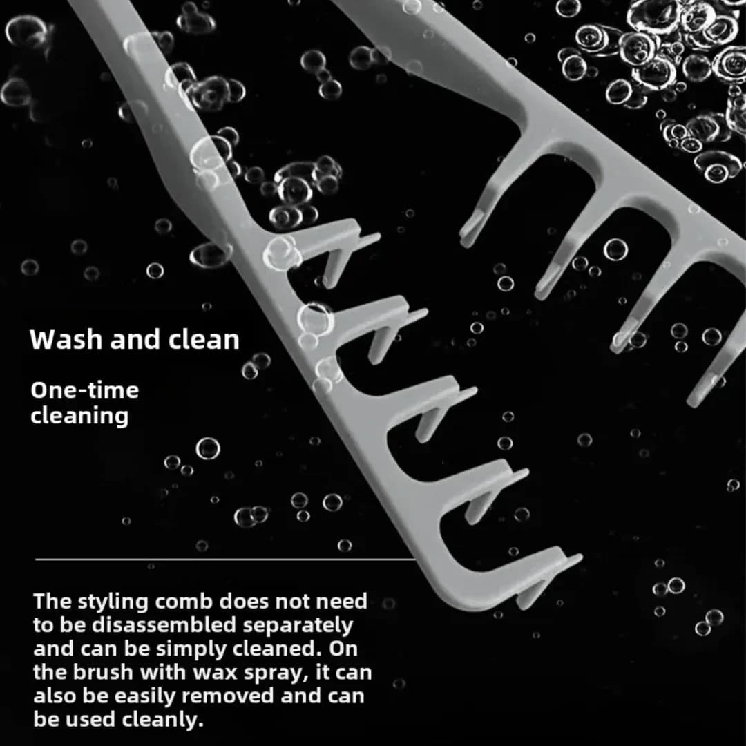 wide-tooth volumizing hair styling comb — image 5