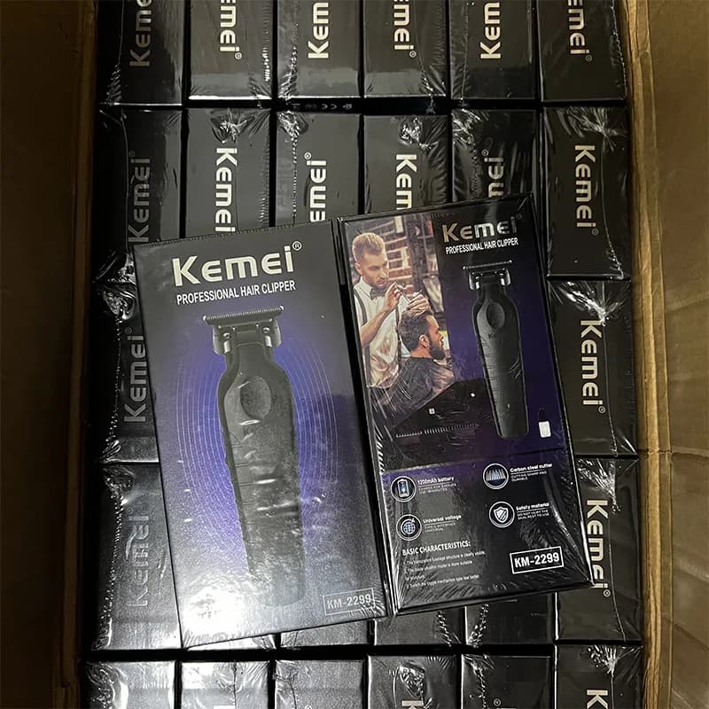 Cordless barber hair trimmer with zero‑gap blade — image 6