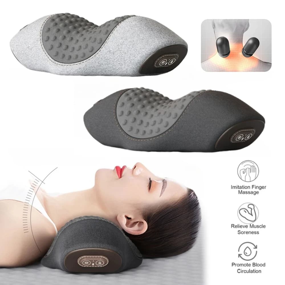 heated electric neck massager pillow — image 3