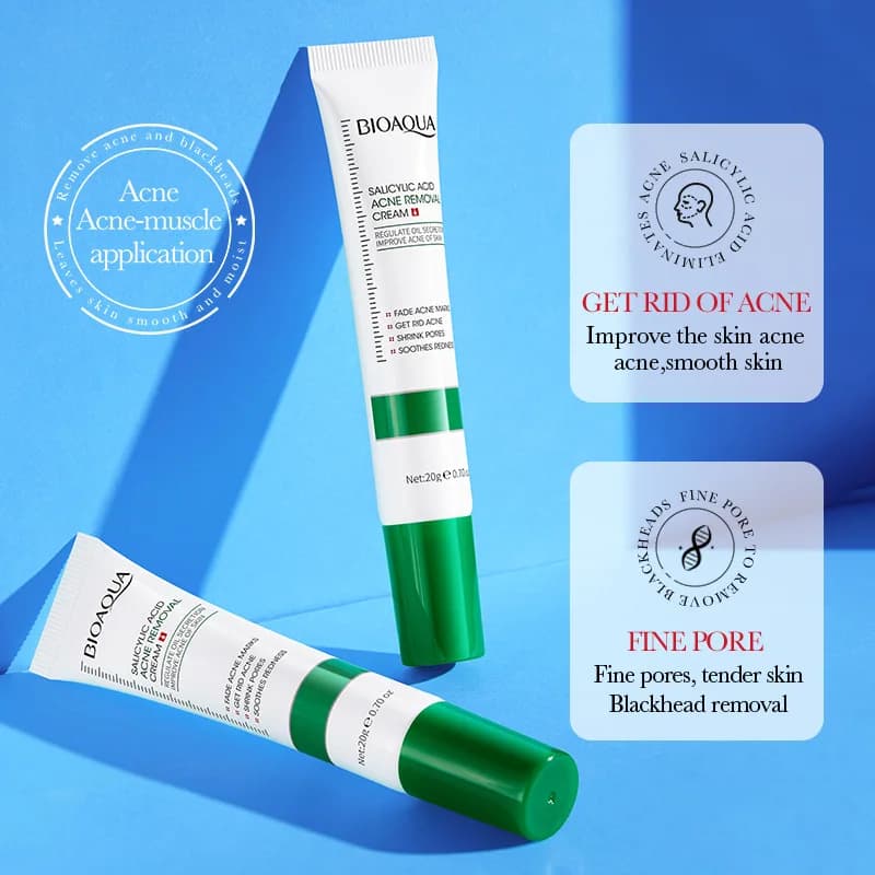 salicylic acid face cream tube — image 3