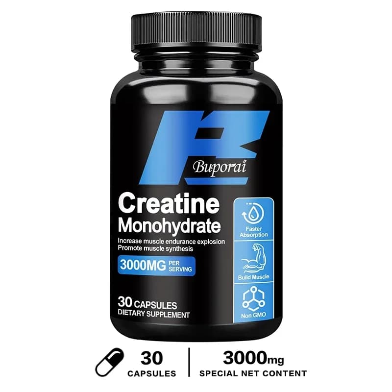 creatine monohydrate powder container — image 7