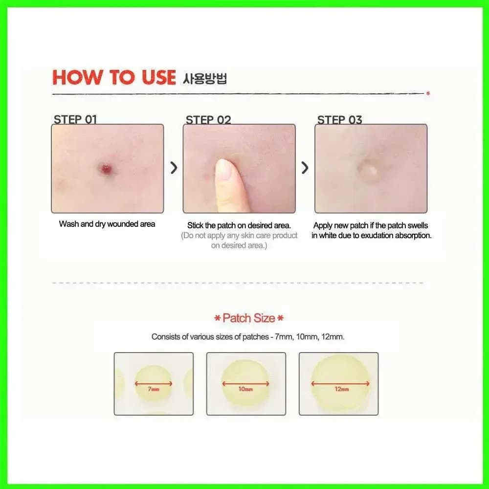 pack of 24 acne spot treatment patches — image 4