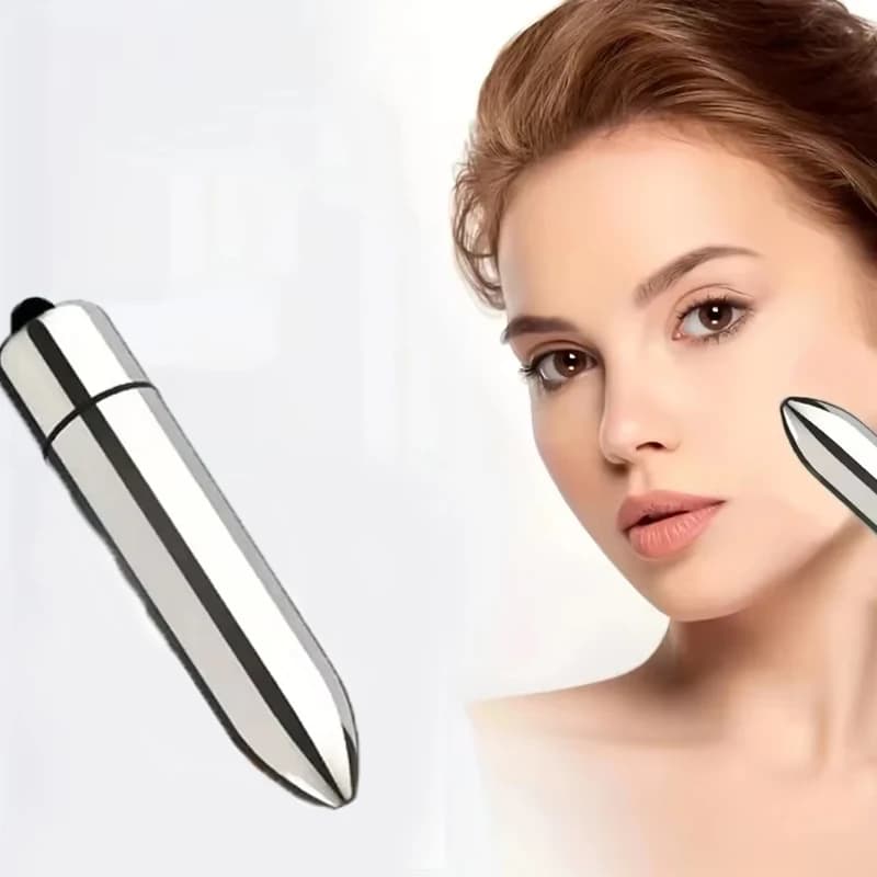 mini vibrating facial and eye massager — image 3