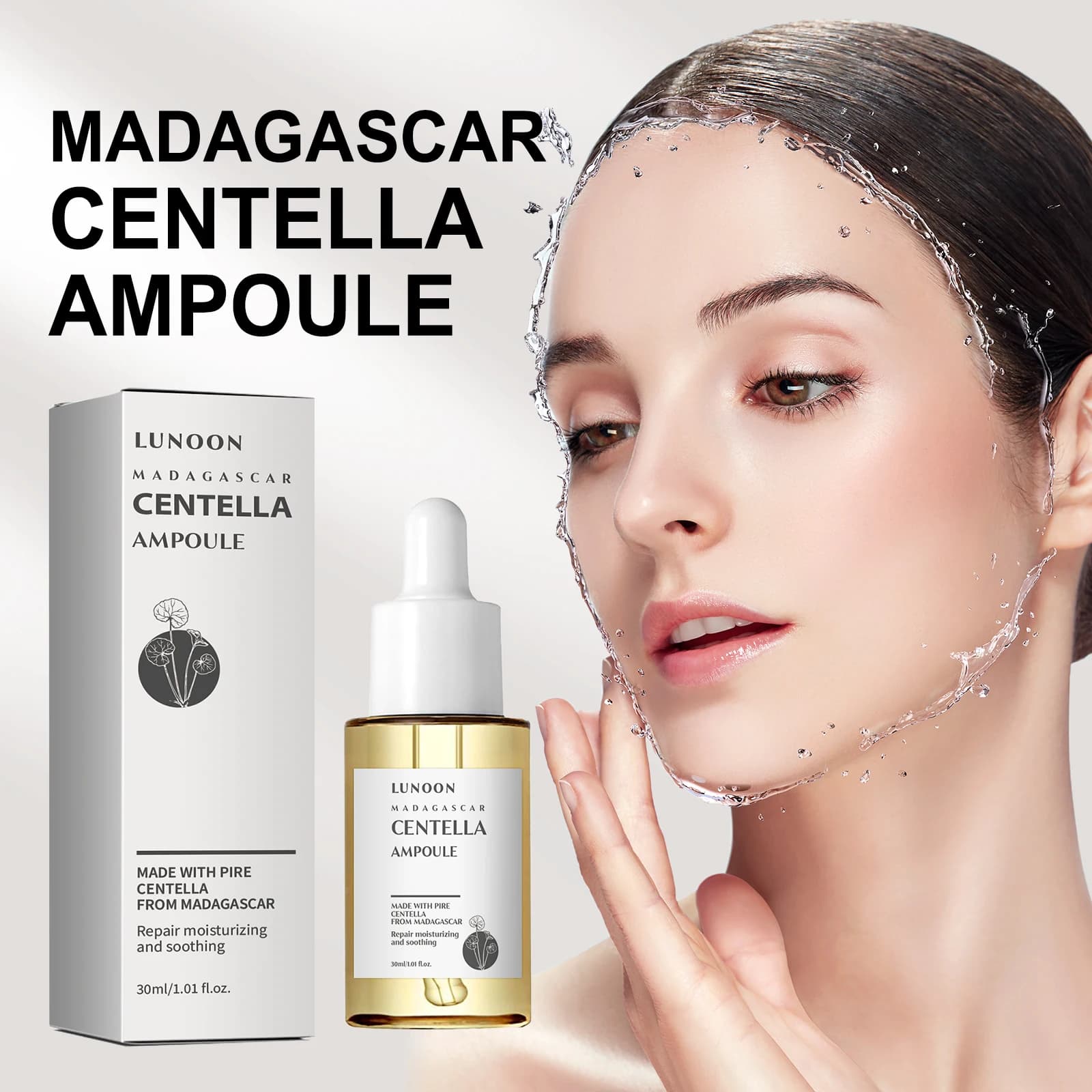 facial barrier serum with centella asiatica — image 3